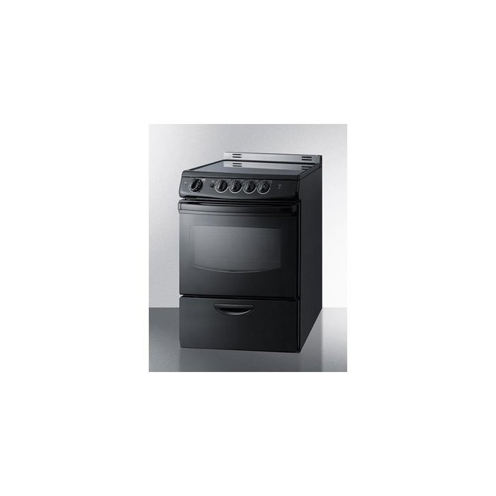 3 cu. Ft. Electric Range Color: Black