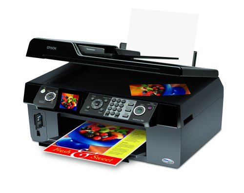 Epson Workforce 500 All In One Printer Black C11ca40201 N3 Free Image Download 8720