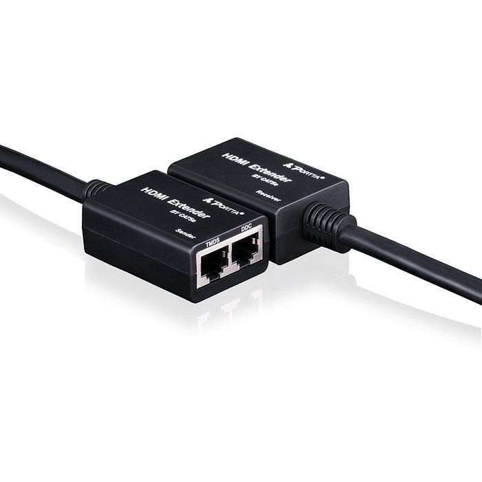 Portta PET30DT HDMI Extender over UTP CAT5e/CAT6 Cable up to 30m support 1080p N3