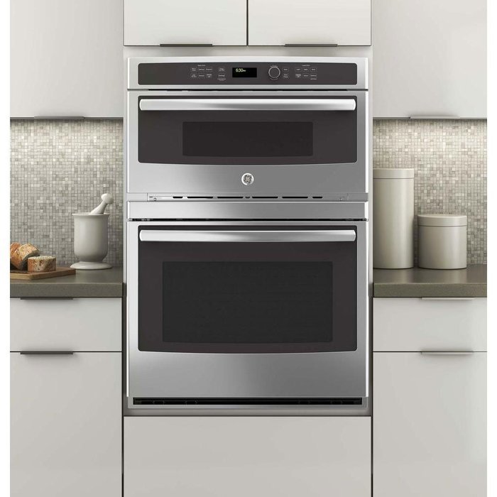 GE JT3800SHSS 30" Stainless Steel Electric Combination Wall Oven N3