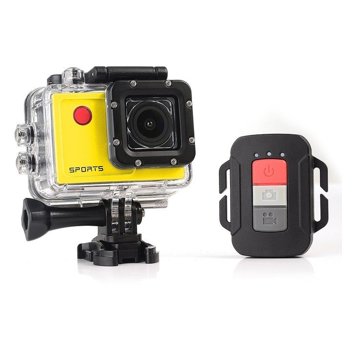 CUDEVS F56 WIFI IR Remote Control Portable Camera Diving Full HD 1080P Car Cam Sport DV Action Waterproof Camera... N9