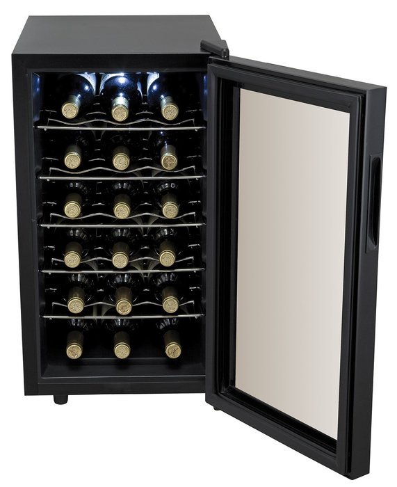 Koolatron WC18-MG18-Bottle Freestanding Dual-Zone Tower Wine Cellar N3