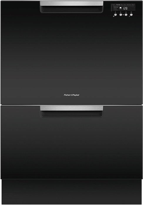 Fisher Paykel DD24DCTB9 24" Drawers Semi-Integrated Dishwasher in Black N3