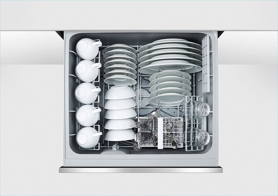 Fisher Paykel DD24DCTB9 24" Drawers Semi-Integrated Dishwasher in Black N4