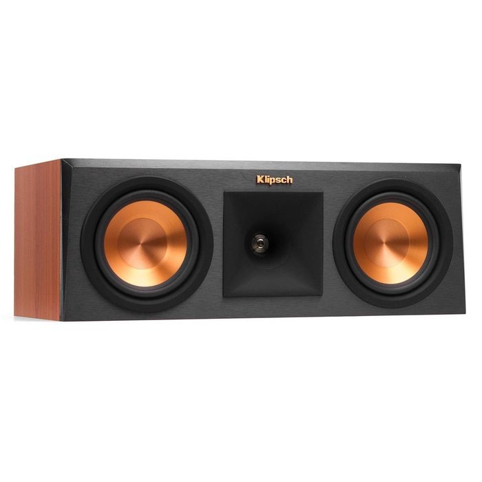 Klipsch RP-160M Reference Premiere Monitor Speakers Pair with RP-250C Center Channel Speaker (Cherry) N2