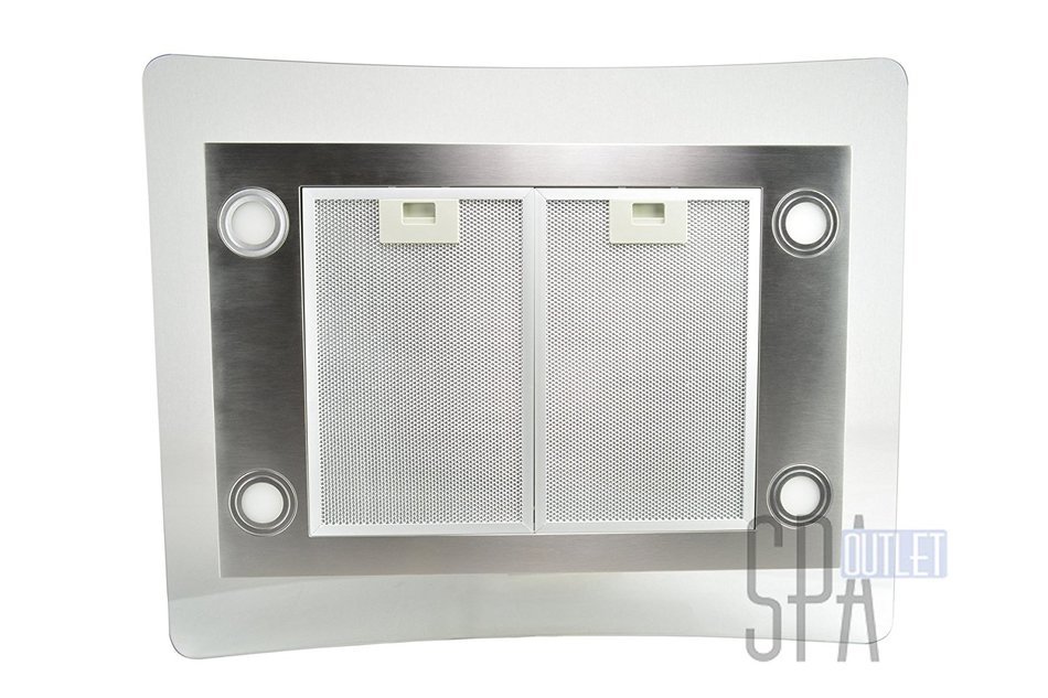 Blue Ocean 30-Inch Stainless Steel Island Mount Kitchen Range Hood, RH668I N8