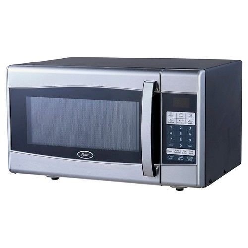 0.9 Cu. Ft. 900 Watt Digital Microwave Oven - Black & Stainless Steel O...