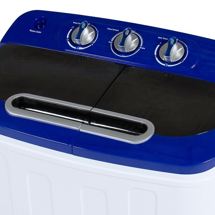 Portable Compact Mini Twin Tub Washer and Spin Cycle Dryer N4