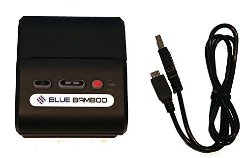 P10 BLUE BAMBOO PORTABLE 2INCH PRINTER COMPATABLE WITH ANDROID AND IOS N2