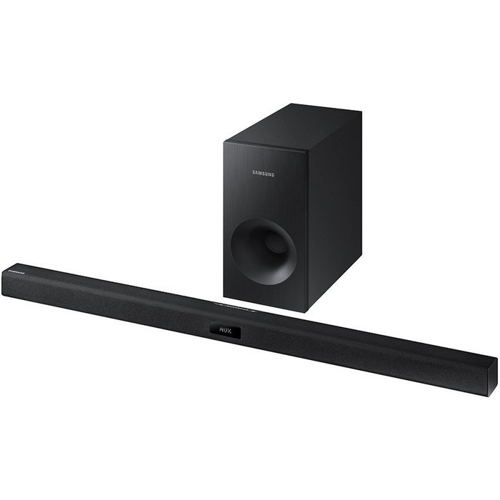 Samsung 2.1 Channel 120 Watt Audio Soundbar with Bluetooth (HW-J355) with Soundbar Bracket, High-Speed HDMI Cable... N2