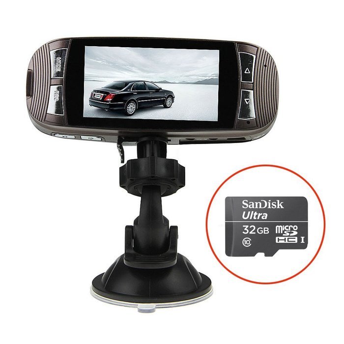Greenery &reg; Full HD 1080p G-sensor Advanced WDR Super Night Vision 2.7 Inch TFT LCD Screen Display 170 Degree Lens... N9