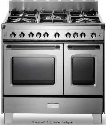 Verona VCLFSGG365DSS 36" Classic Gas Range in Stainless Steel