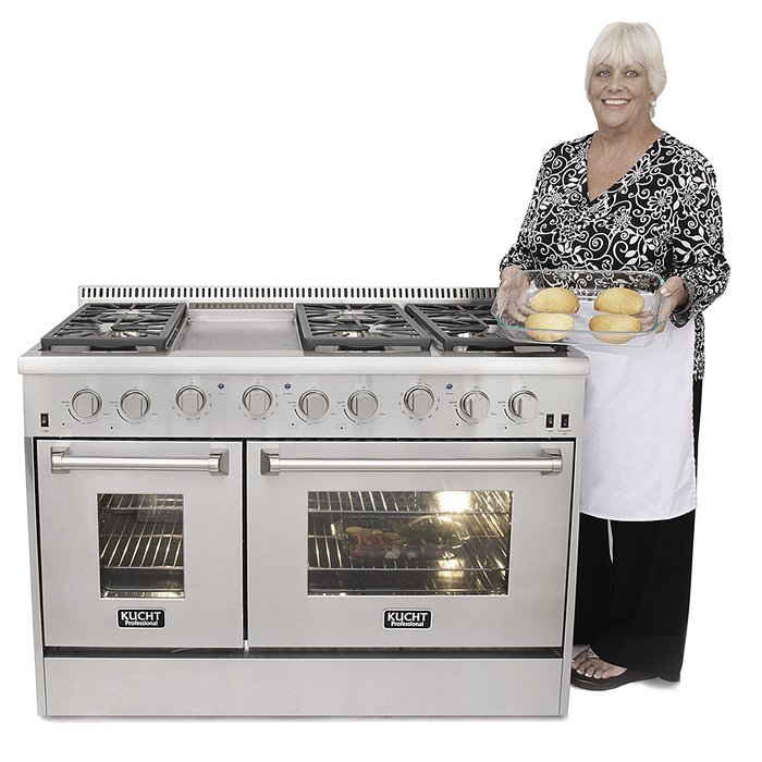 Professional 6.7 Cu. Ft. Gas Convection Range N9