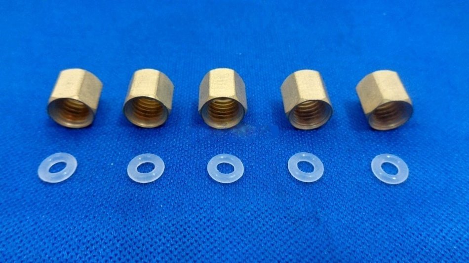 5x Copper thread O-ring for Epson 7600 9600 7800 7880 9800 9880 4800 4880 Big Damper N2