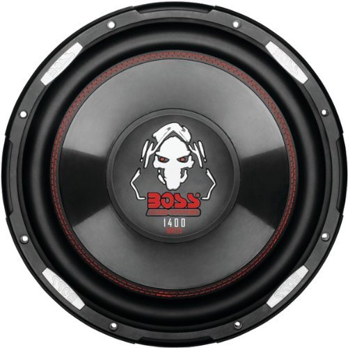 BOSS AUDIO P120F Phantom Series Low-Profile Subwoofer (12", 1,400 Watts)