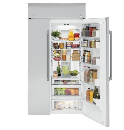 GE Cafe CSB48WSKSS 48" Built-in Side by Side Refrigerator with Upfront temperature control and Advanced Water... N3