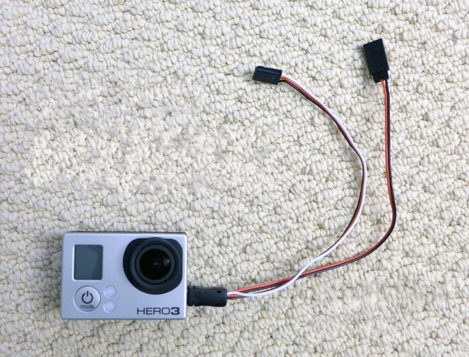 RioRand Hero 3 USB to AV Video Output & 5V DC Power BEC input Cable FPV USA Seller N2