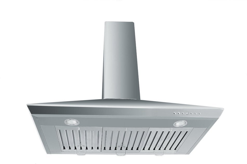 Z Line KF-36-LED Stainless Steel Wall Mount Range Hood, 36-Inch N3