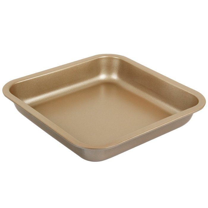 Yilove Square Cake Pan, Non-stick Silicone Baking Mold, 9 inch N2