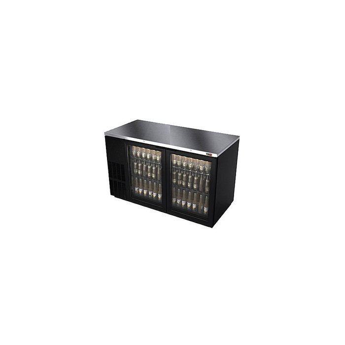 Fagor Commercial FBB-59G 2 Glass Doors 59-1/2" W Back Bar Cabinet