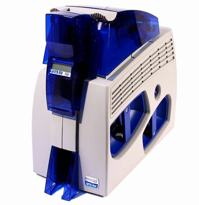 Datacard SP75 Plus SP75C2H1NETL2 300DPI Duplex ID Card Printer With Dual Lamination USB & Network Interface N5
