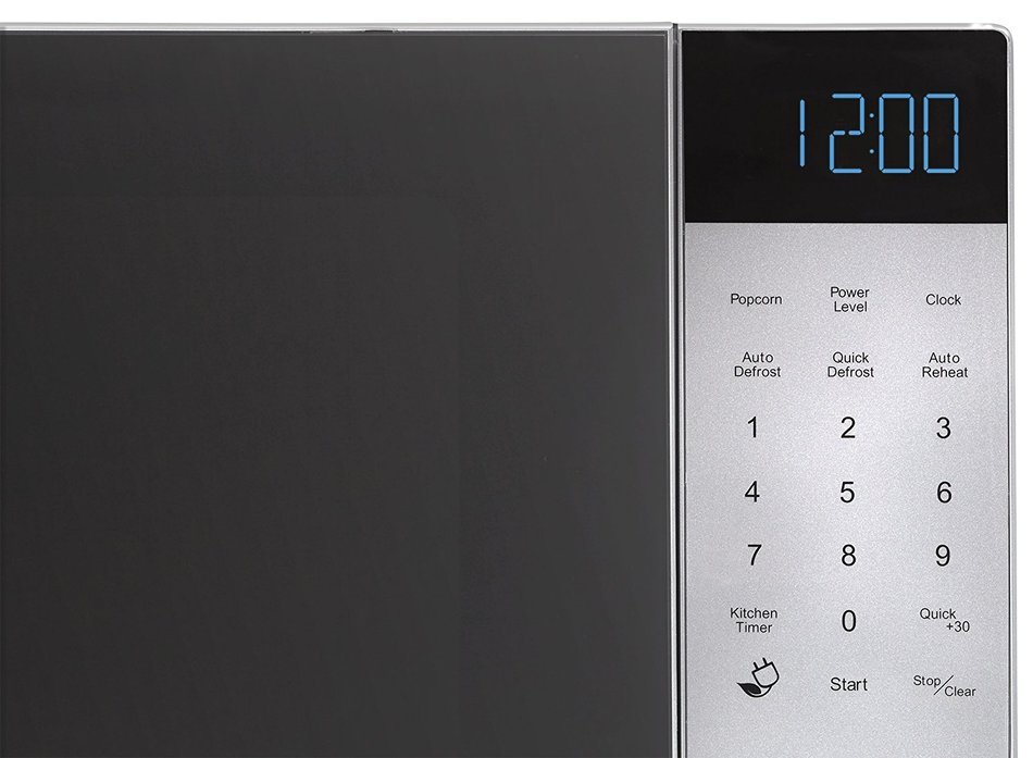 Danby 1.2 cu.ft. Nouveau Wave Microwave Oven, 1200 Watts, Brushed Silver N6