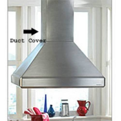 Vent-A-Hood IDC-12/12 SS Stainless Steel 12" Wide Duct Cover for 8 ft.