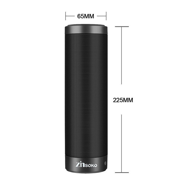 Zinsoko BS-1024 SoundRight Prism Portable Wireless Bluetooth 4.0 Speaker with 6 Visual Effects LED Show, Dual... N3