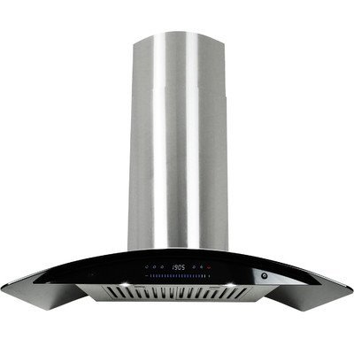 36" 380 CFM Convertible Wall Mount Range Hood N2