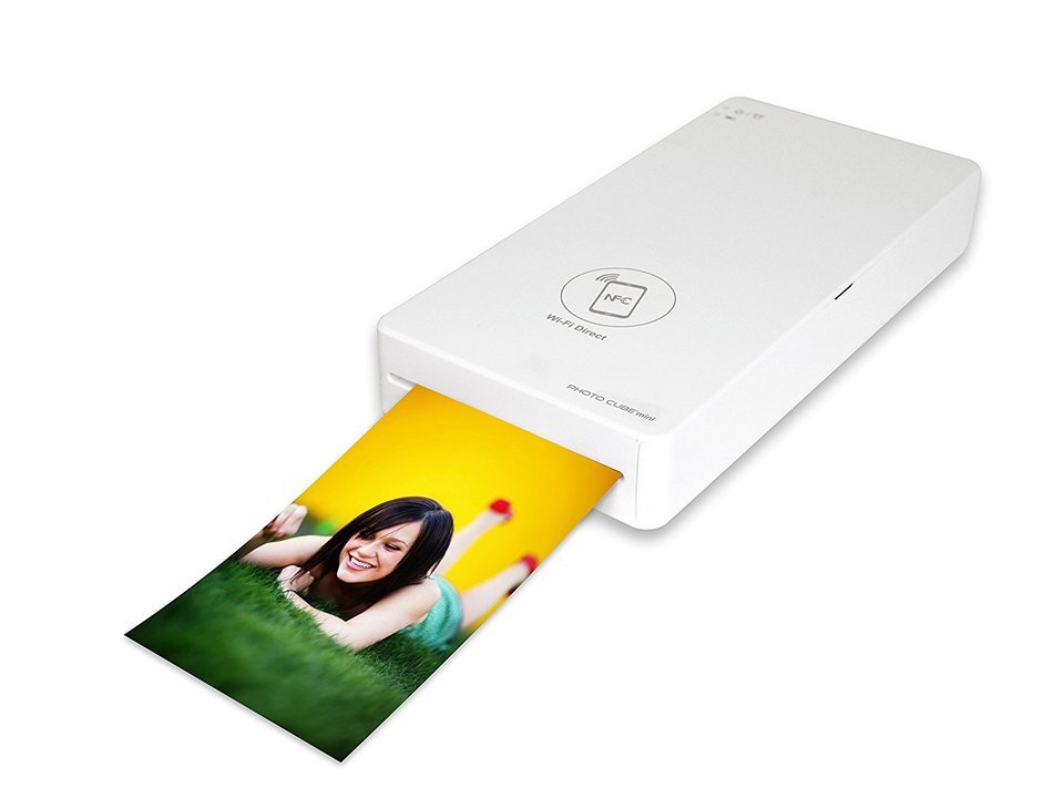 VuPoint Solutions Photo Cube mini Portable Photo Printer (IPWF-P01-VP) N4