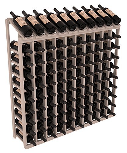 Wine Racks America Ponderosa Pine 10 Column 10 Row Display Top Kit. 13 Stains to Choose From! N8