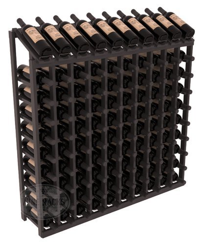 Wine Racks America Ponderosa Pine 10 Column 10 Row Display Top Kit. 13 Stains to Choose From! N9