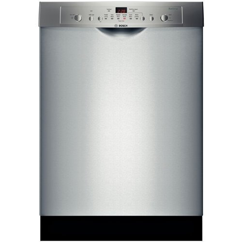Bosch : SHE6AP05UC 24 Ascenta Series Full Console Dishwasher - Stainless Steel