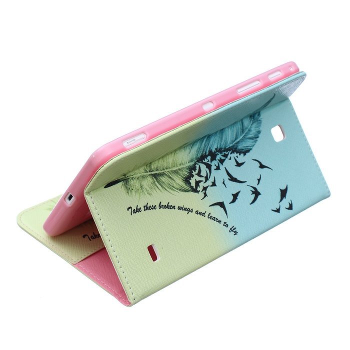 Galaxy Tab 4 10.1 Case, High Quality PU Leather Wallet Case [Card Slots] Damage Resistance and Kickstand Feature... N523