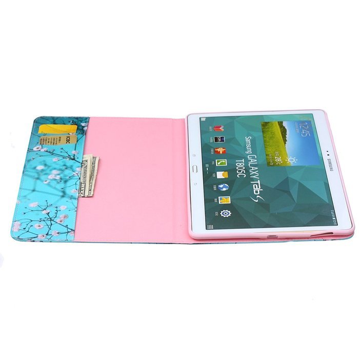 Galaxy Tab 4 10.1 Case, High Quality PU Leather Wallet Case [Card Slots] Damage Resistance and Kickstand Feature... N526