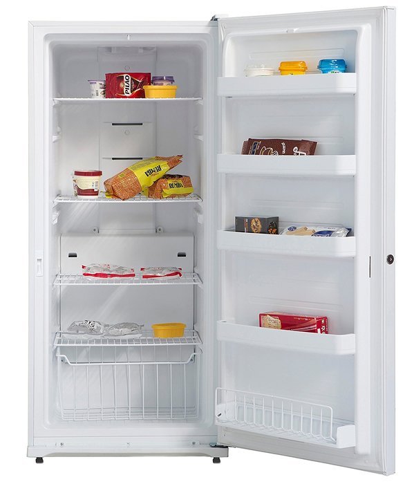 Whynter UDF-138DW Energy Star Digital Upright Deep Freezer, 13.8 cu. ft., White N4