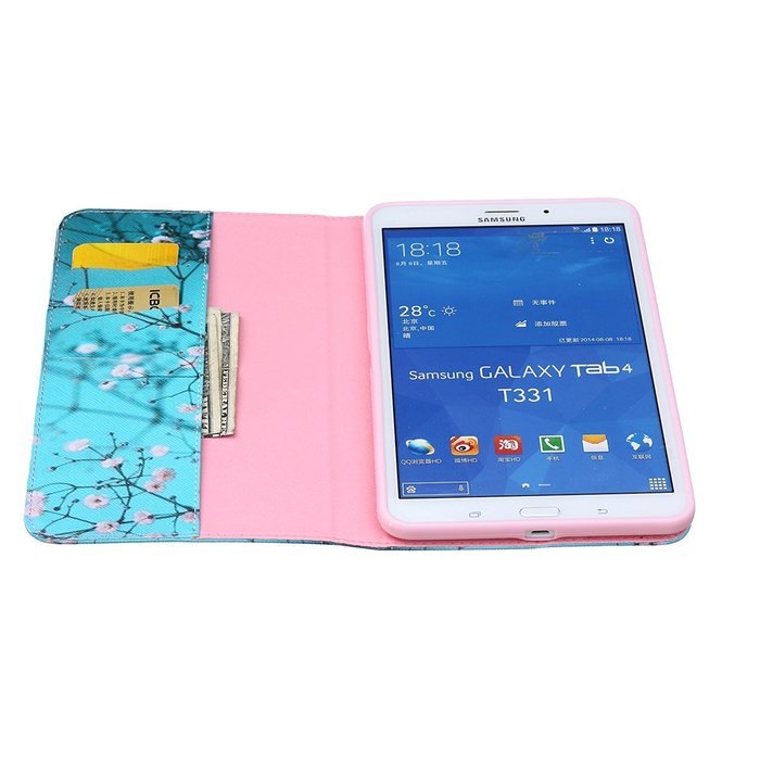 Galaxy Tab 4 10.1 Case, High Quality PU Leather Wallet Case [Card Slots] Damage Resistance and Kickstand Feature... N530