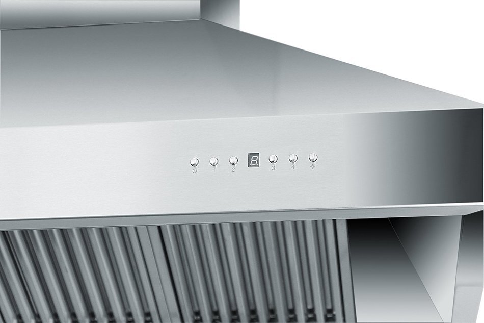 Z Line 697i-48 Stainless Steel Island Mount Range Hood, 48-Inch N3