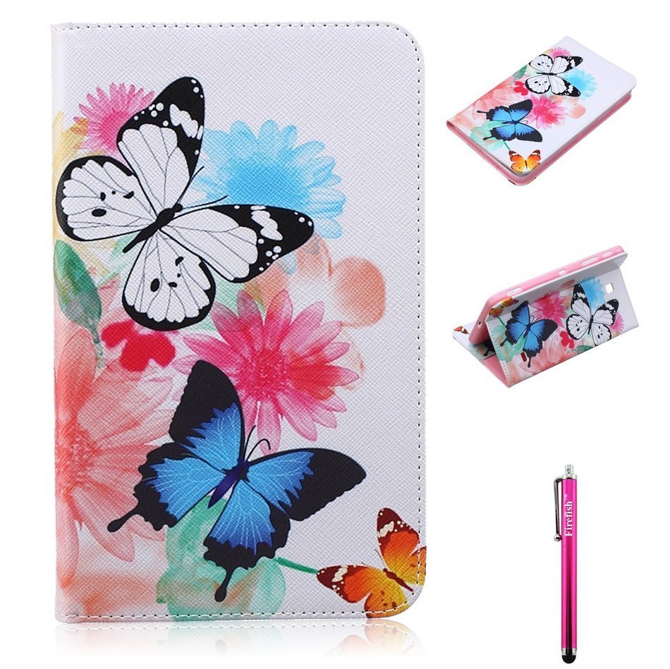 Galaxy Tab 4 10.1 Case, High Quality PU Leather Wallet Case [Card Slots] Damage Resistance and Kickstand Feature... N539
