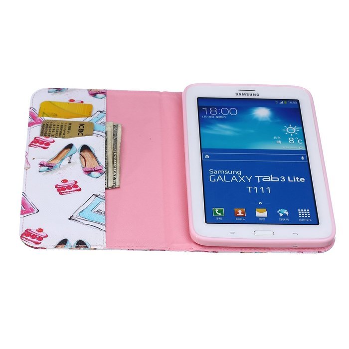 Galaxy Tab 4 10.1 Case, High Quality PU Leather Wallet Case [Card Slots] Damage Resistance and Kickstand Feature... N541