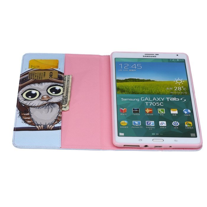 Galaxy Tab 4 10.1 Case, High Quality PU Leather Wallet Case [Card Slots] Damage Resistance and Kickstand Feature... N546