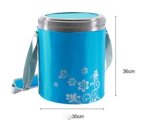 Ice Bucket / Plastic Barrel 30*30*36Cm Blue N2