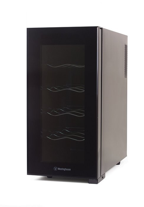 Westinghouse WWT120MB Thermal Electric 12 Bottle Wine Cellar, Black N7