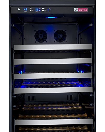 FlexCount Series 177 Bottle Single Zone Freestanding Wine Refrigerator