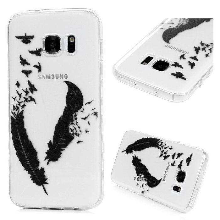 Badalink Galaxy S7 Case Shock-Absorbing Drop Protection TPU Bumper Protective Back Cover Slim-Fit Flexible Easy... N52