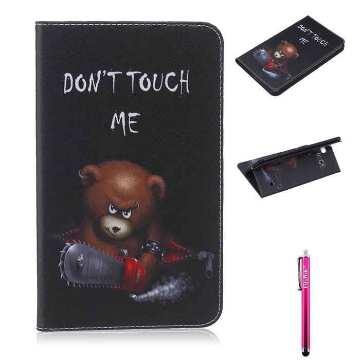 Galaxy Tab 4 10.1 Case, High Quality PU Leather Wallet Case [Card Slots] Damage Resistance and Kickstand Feature... N573