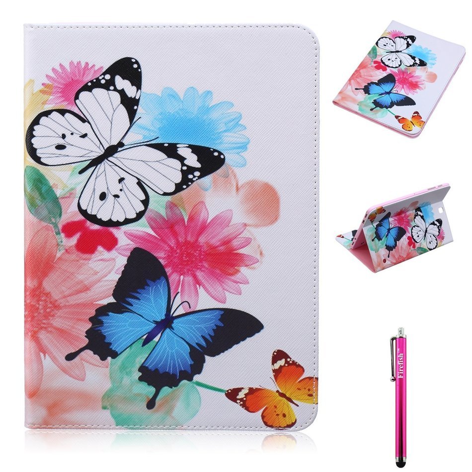 Galaxy Tab 4 10.1 Case, High Quality PU Leather Wallet Case [Card Slots] Damage Resistance and Kickstand Feature... N585