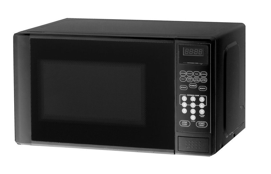 Haier MWM0701TB Compact 2/3-Cubic-Foot 700-Watt Microwave Oven, Black