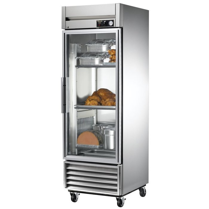 True TH-23G Reach In Heated Cabinet - 27 Inch - 1 Section with 1 Glass Door