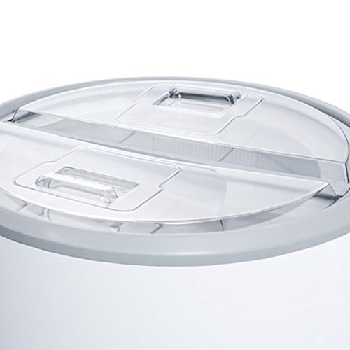 Summit CC48: Commercially approved round beverage refrigerator with "blue" ice bank for 8 hours of electricity-free...